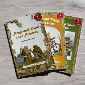 Frog and Toad Story Book Collection - Green, Brown, White I Can Read!